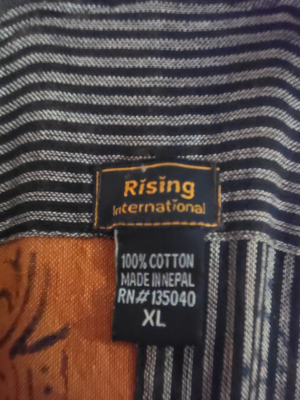 🍄NWT, BOHEMIAN PATCH OVERALLS BY " RISING INTERNATIONAL" 🍂 - Picture 17 of 17